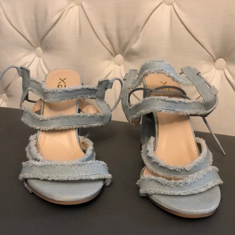 Jean heels
